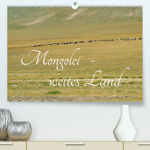 Mongolei – weites Land (Premium, hochwertiger DIN A2 Wandkalender 2022, Kunstdruck in Hochglanz) von Winter,  Eike