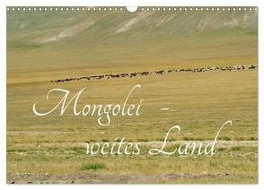 Mongolei – weites Land (Wandkalender 2024 DIN A3 quer), CALVENDO Monatskalender von Winter,  Eike