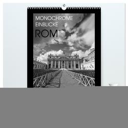 Monochrome Einblicke Rom (hochwertiger Premium Wandkalender 2024 DIN A2 hoch), Kunstdruck in Hochglanz von Herzog,  Gregor