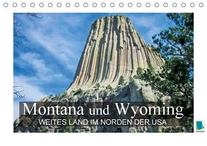 Montana und Wyoming – Weites Land im Norden der USA (Tischkalender 2018 DIN A5 quer) von CALVENDO