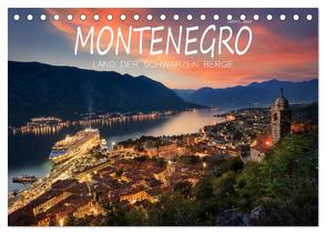 Montenegro – Land der schwarzen Berge (Tischkalender 2024 DIN A5 quer), CALVENDO Monatskalender von L. Beyer,  Stefan