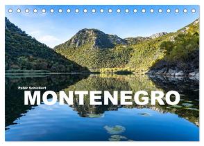 Montenegro (Tischkalender 2024 DIN A5 quer), CALVENDO Monatskalender von Schickert,  Peter