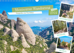 Montserrat Wanderung (Wandkalender 2024 DIN A3 quer), CALVENDO Monatskalender von Rabus,  Tina