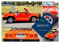 MONTUNO – Ein Auto Made in Cuba (Wandkalender 2024 DIN A3 quer), CALVENDO Monatskalender von von Loewis of Menar,  Henning