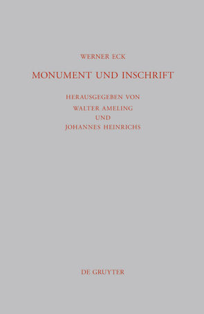 Monument und Inschrift von Ameling,  Walter, Eck,  Werner, Heinrichs,  Johannes