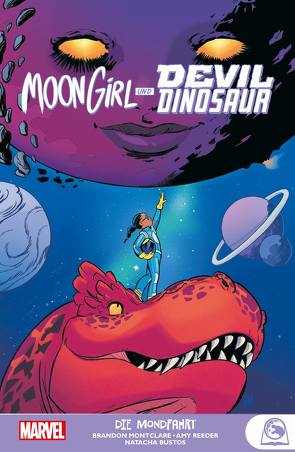 Moon Girl und Devil Dinosaur von Bustos,  Natacha, Height,  Ray-Anthony, Hidalgo,  Carolin, Kirk,  Leonard, Montclare,  Brandon, Reeder,  Amy, Shelfer,  Michael, Staton,  Dominike