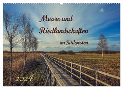 Moor und Riedlandschaften im Südwesten (Wandkalender 2024 DIN A2 quer), CALVENDO Monatskalender von Horn,  Christine