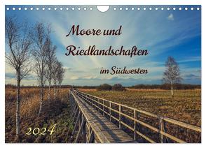 Moor und Riedlandschaften im Südwesten (Wandkalender 2024 DIN A4 quer), CALVENDO Monatskalender von Horn,  Christine