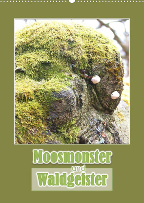 Moosmonster und Waldgeister (Wandkalender 2022 DIN A2 hoch) von Keller,  Angelika