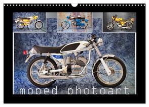 moped photoart (Wandkalender 2024 DIN A3 quer), CALVENDO Monatskalender von Laue,  Ingo