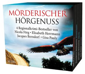 Mörderischer Hörgenuss-Box von Berndorf,  Jacques, Blumhoff,  Christiane, Förg,  Nicola, Herrmann,  Elisabeth, Pauly,  Gisa, Schäfer,  Herbert, Stockerl,  Hans Jürgen