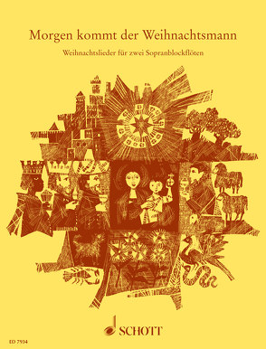 Morgen kommt der Weihnachtsmann von Blecher,  Wilfried, Draths,  Willi, Magolt,  Marianne