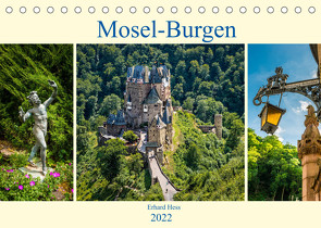 Mosel-Burgen (Tischkalender 2022 DIN A5 quer) von Hess,  Erhard