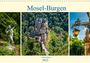 Mosel-Burgen (Wandkalender 2022 DIN A3 quer) von Hess,  Erhard