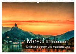 Mosel Impressionen Mystische Burgen und magische Orte (Wandkalender 2024 DIN A2 quer), CALVENDO Monatskalender von Wenske,  Steffen