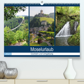 Moselurlaub – Cochem und Umgebung (Premium, hochwertiger DIN A2 Wandkalender 2023, Kunstdruck in Hochglanz) von Frost,  Anja