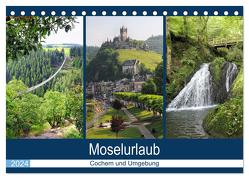 Moselurlaub – Cochem und Umgebung (Tischkalender 2024 DIN A5 quer), CALVENDO Monatskalender von Frost,  Anja