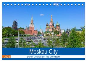 Moskau City (Tischkalender 2024 DIN A5 quer), CALVENDO Monatskalender von Nawrocki,  Markus