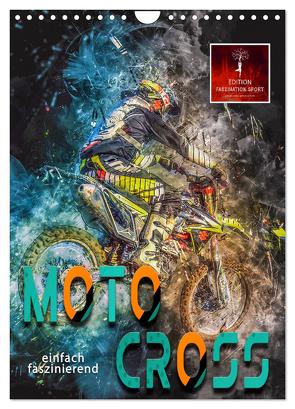 Motocross – einfach faszinierend (Wandkalender 2024 DIN A4 hoch), CALVENDO Monatskalender von Roder,  Peter