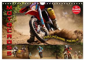 Motocross – tollkühne Kerle (Wandkalender 2024 DIN A4 quer), CALVENDO Monatskalender von Bleicher,  Renate