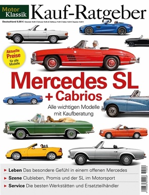 Motor Klassik Kaufratgeber – Mercedes SL + Cabrios