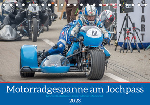 Motorradgespanne am Jochpass (Tischkalender 2023 DIN A5 quer) von Käufer,  Stephan