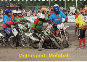 Motorsport: Motoball (Wandkalender 2022 DIN A2 quer) von Heimar,  Foto