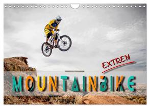 Mountainbike extrem (Wandkalender 2024 DIN A4 quer), CALVENDO Monatskalender von Roder,  Peter