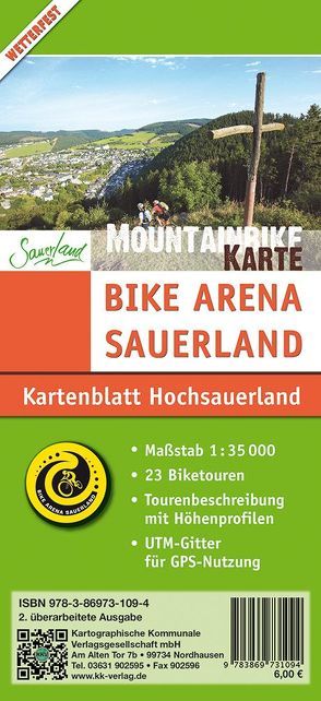 Mountainbikekarte Hochsauerland