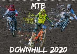 MTB Downhill (Wandkalender 2020 DIN A2 quer) von Picfiart