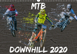 MTB Downhill (Wandkalender 2021 DIN A3 quer) von Picfiart