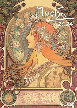 Mucha 2024 – Kunst-Kalender – Poster-Kalender – 50×70 von Mucha,  Alfons