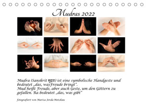 Mudras / 2022 (Tischkalender 2022 DIN A5 quer) von Jorda Motzkau,  Marisa