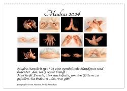 Mudras / 2024 (Wandkalender 2024 DIN A2 quer), CALVENDO Monatskalender von Jorda Motzkau,  Marisa