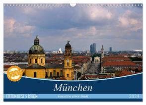 München – Facetten einer Stadt (Wandkalender 2024 DIN A3 quer), CALVENDO Monatskalender von Höfer,  Christoph