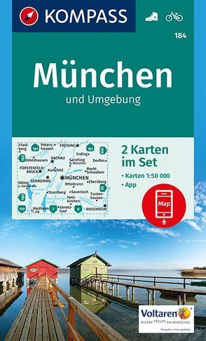 KOMPASS Wanderkarte München und Umgebung von KOMPASS-Karten GmbH