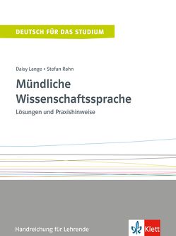 Mündliche Wissenschaftssprache von Lange,  Daisy, Rahn,  Stefan