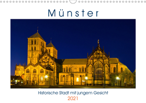 Münster – Historische Stadt mit jungem Gesicht (Wandkalender 2021 DIN A3 quer) von Michalzik,  Paul