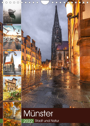 Münster – Stadt und Natur (Wandkalender 2022 DIN A4 hoch) von Herzog,  Gregor