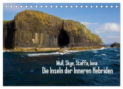 Mull, Skye, Staffa, Iona. Die Inseln der Inneren Hebriden (Tischkalender 2024 DIN A5 quer), CALVENDO Monatskalender von Uppena (GdT),  Leon