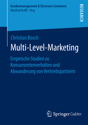 Multi-Level-Marketing von Bosch,  Christian