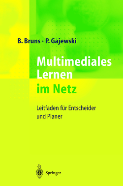 Multimediales Lernen im Netz von Bruns,  Beate, Gajewski,  Petra