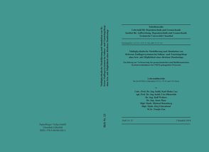 Multiphysikalische Modellierung und Simulation von Referenz-Endlagersystemen im Salinar- und Tonsteingebirge ohne bzw. mit Möglichkeit eines direkten Monitorings von Lux,  Univ.-Prof. Dr.-Ing. habil.