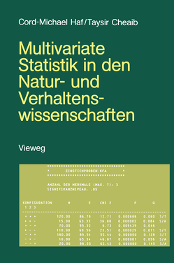 Multivariate Statistik in den Natur- und Verhaltenswissenschaften von Haf,  Cord-Michael