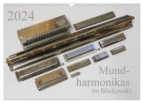 Mundharmonikas im Blickpunkt (Wandkalender 2024 DIN A3 quer), CALVENDO Monatskalender von Rohwer,  Klaus