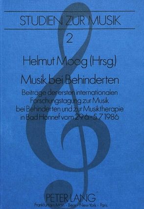 Musik bei Behinderten von Moog,  Helmut