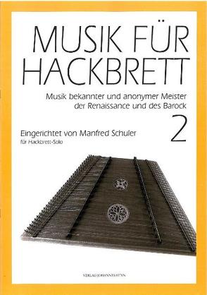 Musik für Hackbrett 2 von Schuler,  Manfred