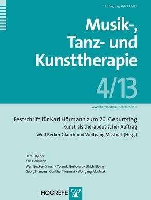 Musik-, Tanz- und Kunsttherapie von Becker-Glauch,  Wulf, Mastnak,  Wolfgang