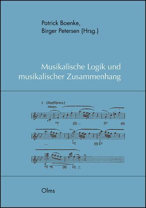 Musikalische Logik und musikalischer Zusammenhang von Boenke,  Patrick, Petersen,  Birger