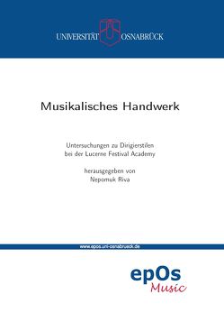 Musikalisches Handwerk von Riva,  Nepomuk